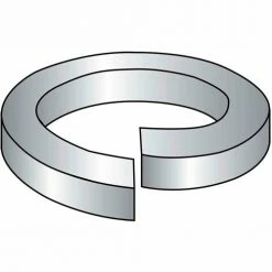 Brighton-Best Split Lock Washer - M8 - Thru Hardened Steel - Zinc Blue CR+3 - DIN 127B - Pkg of 100 - BBI 361080