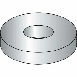Brighton-Best Flat Washer - 3/8" - Low Carbon Steel - Zinc Clear CR+3 - USS - Pkg of 100 - BBI P43004