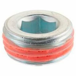 J.W. Winco 906-ST-M14X1.5-GPC Steel Threaded Plug with M14 x 1.5 Tapered Thread w/GPC Coating