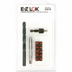 EZ Lok E-Z LOK™ Thread Repair Kit for Metal - Thin Wall - 5/16-18 x 7/16-14 - EZ-310-5