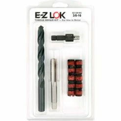 EZ Lok E-Z LOK™ Thread Repair Kit for Metal - Screw Locking - 3/8-16 x 9/16-12 - EZ-329-6IC