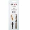 EZ Lok E-Z Knife™ Threaded Insert Installation Kit for Hard Wood - Brass - 10-24 - EZ-400-3