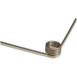 Gardner Spring 90° Torsion Spring - 0.373" Coil Dia. - 0.028" Wire Dia. - Wound Right - Music Wire - Pkg of 6