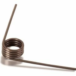 Gardner Spring 90° Torsion Spring - 0.56" Coil Dia. - 0.063" Wire Dia. - Wound Left - Music Wire - Pkg of 6