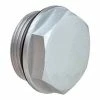 J.W. Winco 741-32-G3/4-OS-2 Aluminum Threaded Plug with 2mm Vent Hole with G 3/4" Pipe Thread