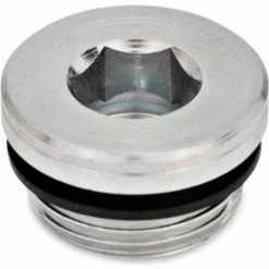 J.W. Winco GN 749 Threaded Pipe Plugs, Steel, Zinc Plated, w/ NBR Synthetic Rubber Seal, M 14 x 1.5