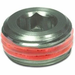 J.W. Winco 906-NI-M10X1-GPC Stainless Threaded Plug with M10 x 1.0 Tapered Thread w/GPC Coating -Cheap Springs Store JWI 906 NI M10X1 GPC