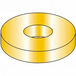 1" USS Through Hardened Washer Zinc Yellow - Pkg of 100