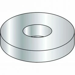 #10 Flat Washer - Steel - Zinc - SAE - Pkg of 25 Lbs.