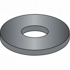 1/4" x 1" Fender Washer - Steel - Black Oxide - Pkg of 25 Lbs.