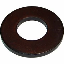 Morton Machine Works 5/16" Precision Flat Washer - 3/4" O.D. - 1/8" Thick - Steel - Black Oxide - Pkg of 10 - FW-01
