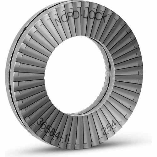 Nord-Lock 1174 Wedge Locking Washer - 254 SMO Stainless Steel - M16 (5/8") - Large O.D. - Pkg of 100 1 Nord-Lock 1174 Wedge Locking Washer - 254 SMO Stainless Steel - M16 (5/8") - Large O.D. - Pkg of 100