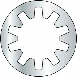 #10 Internal Tooth Star Lock Washer - Package Of 100