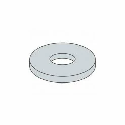 Titan Fasteners 1/2" Fender Washer - .535" I.D. - .108/.132" Thick - Steel - Zinc - Grade 2 - Pkg of 50