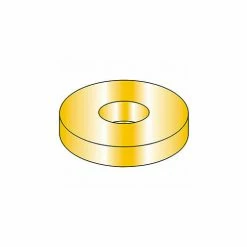 Titan Fasteners 7/8" Flat Washer - USS - 15/16" I.D. - .136/.16" Thick - Steel - Yellow Zinc - Grade 8 - Pkg of 25