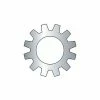 Titan Fasteners 1/4" External Tooth Lock Washer - .267/.256" I.D. - Steel - Zinc - Grade 2 - 100 Pk