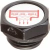 J.W. Winco 6312017 Nylon Plastic Threaded Plug with Drain Symbol - G 1/2" Pipe Thread