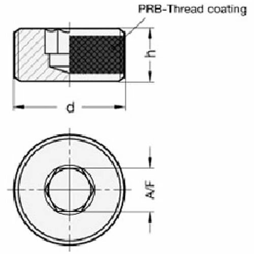 J.W. Winco 252-M20X1.5-A Steel Threaded Plug M20 x 1.5 Thread 2 J.W. Winco 252-M20X1.5-A Steel Threaded Plug M20 x 1.5 Thread - Image 2